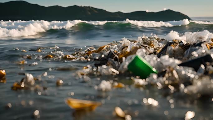 海洋垃圾、环境污染破坏