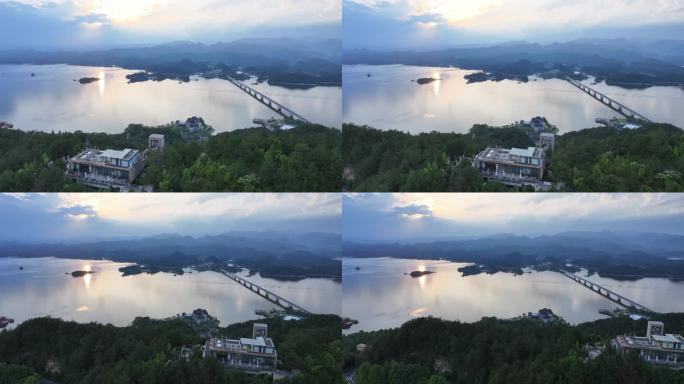 千岛湖高清4K航拍原素材