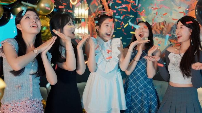 过生日唱歌 生日派对 夜生活 聚会