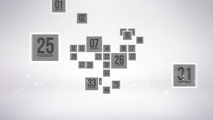 9款汇聚爱心片头