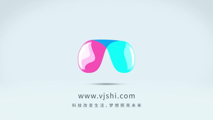 4K翻转照片+简单三维立体logo演绎