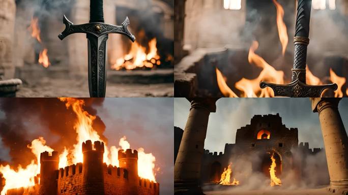 古代战场 古城堡 古代兵器  历史