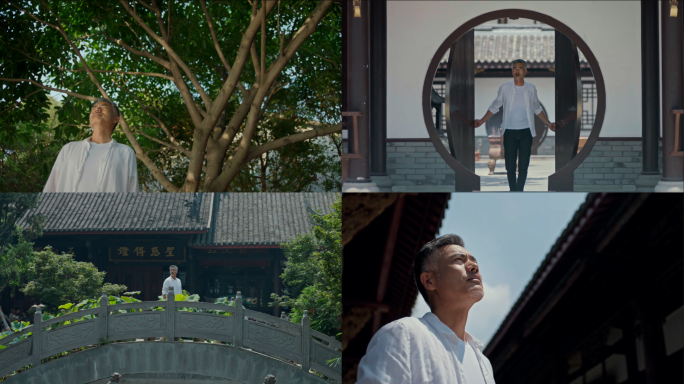高端地产建筑园林禅意寺庙