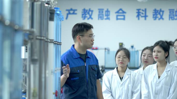 污水过滤系统过滤器职业技能培训【组镜】