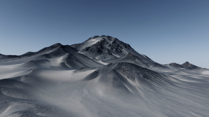黑独山大场景空镜