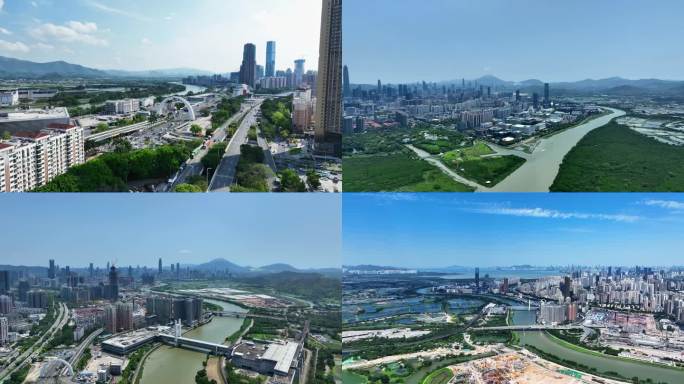 河套深港科技创新合作区 保税区航拍