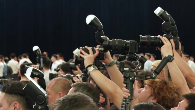 摄影记者媒体工作者