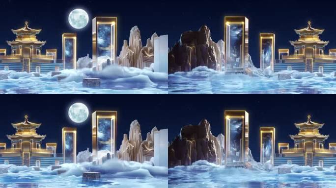 6k梦幻宫殿 天上宫阙loop