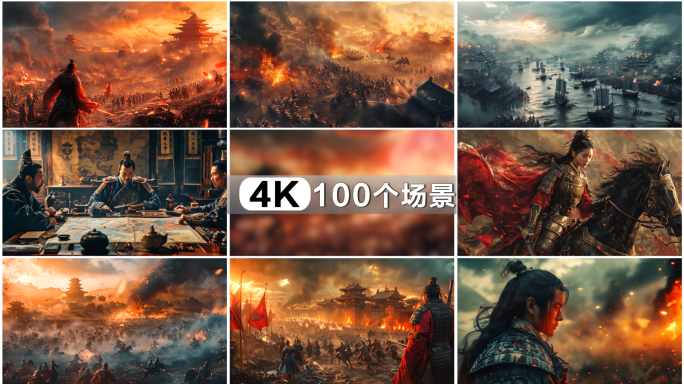 （100个）中国古代战场 古代战争 战国