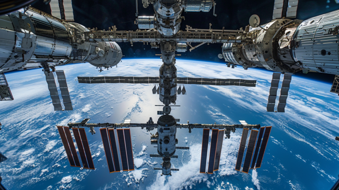 宇宙空间站 卫星 宇宙太空 探索空间站
