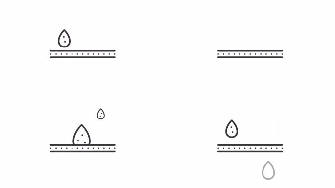 水滤线动画