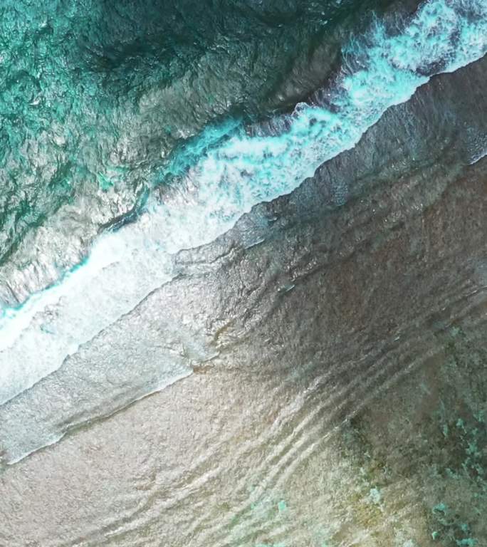竖屏 海滩 素材 自然 大海