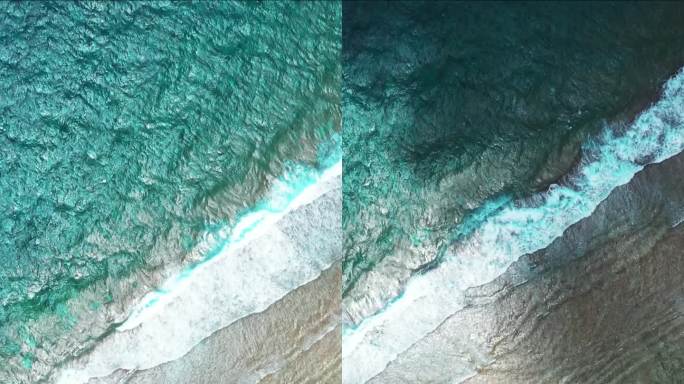 竖屏 海滩 素材 自然 大海