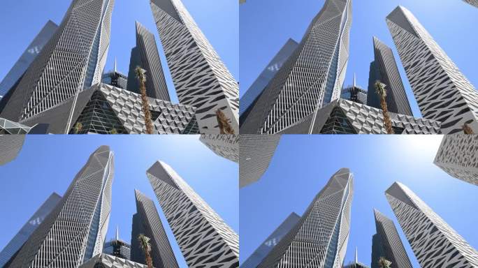 利雅得KAFD城市景观与高层写字楼