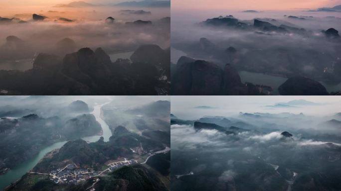 龙虎山唯美日出4K60P