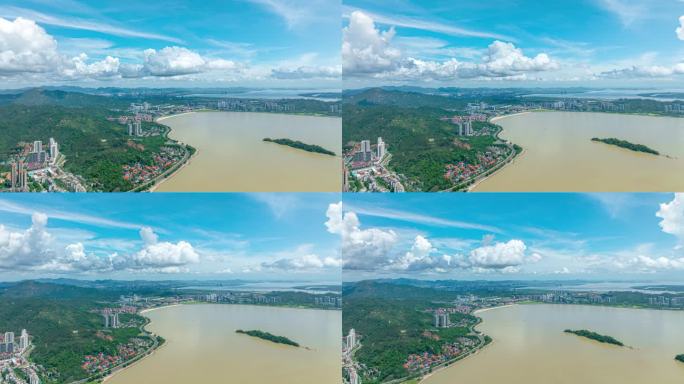 珠海唐家湾中山大学轨迹延时