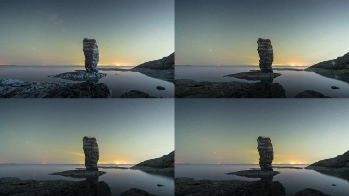 大连小黑石星轨延时