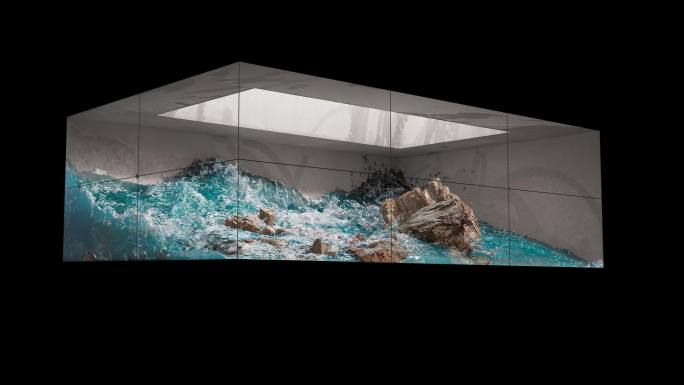 海洋大屏幕 裸眼 3D