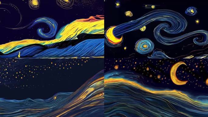 手绘星空2
