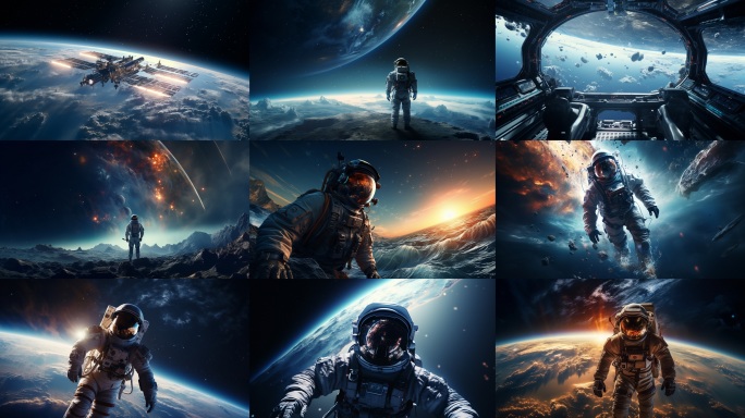 宇航员 宇宙 太空探索