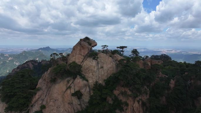 5.1千山仙人台侧视中景回退