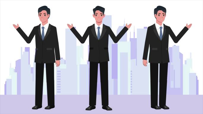 【最新原创】男商务组合