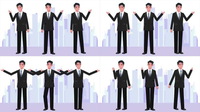 【最新原创】男商务组合