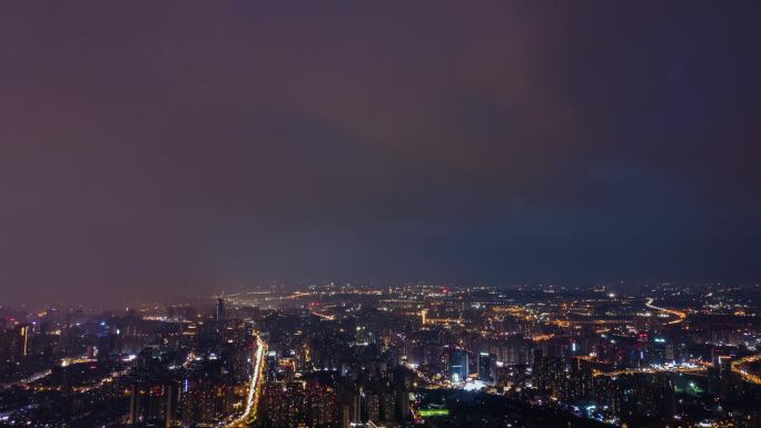 雨中的成都 成都下雨 雨 成都 成都降雨