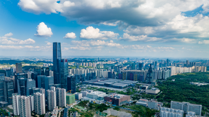 贵阳大景航拍延时