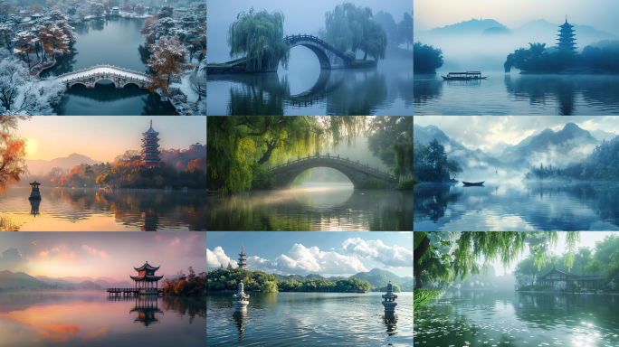 西湖景色合集