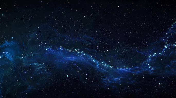 8K宇宙星空星云穿梭