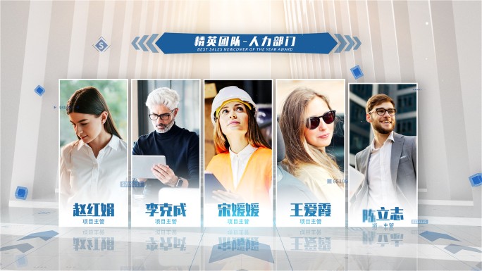企业部门人物介绍