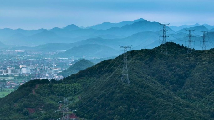 诸暨店口镇山间云雾云海