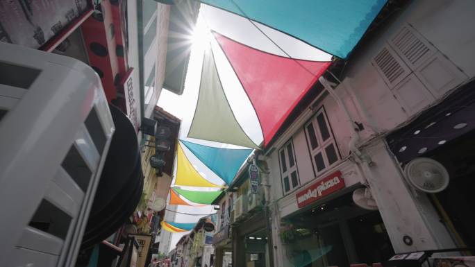 新加坡哈芝巷 新加坡地标 旅游 打卡点