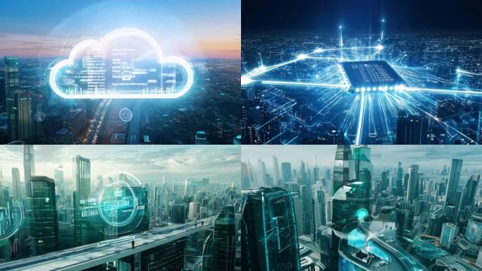 辐射城市 云计算数据城市芯片发电