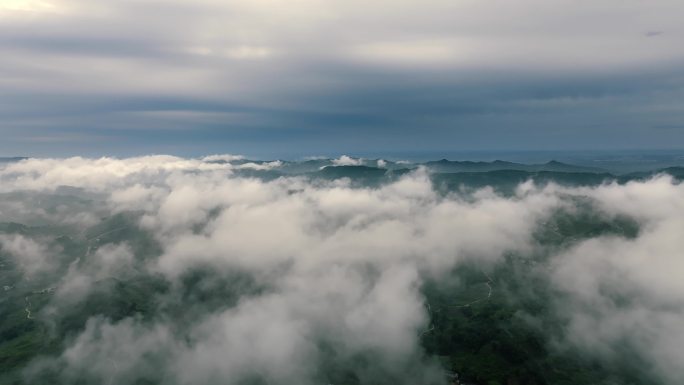 成都航拍龙泉山