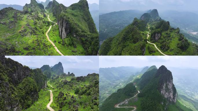 贵州六盘水龙脊天路