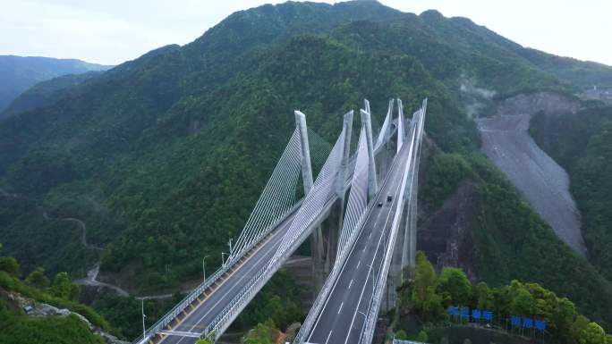 泰顺洪溪特大桥清晨