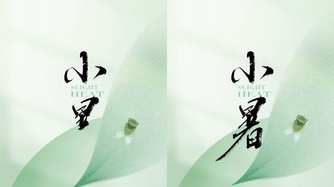小暑节气微单动态