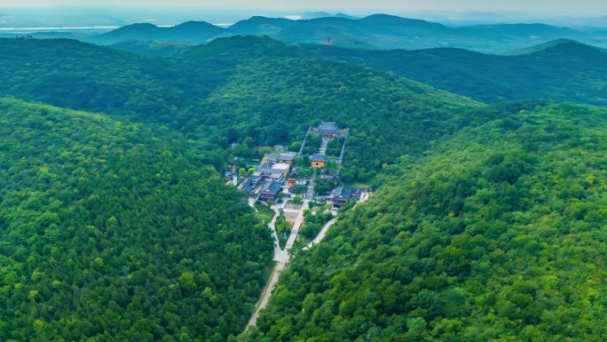 淮南八公山航拍延时