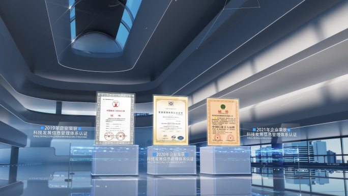 科技立体文件资质证书