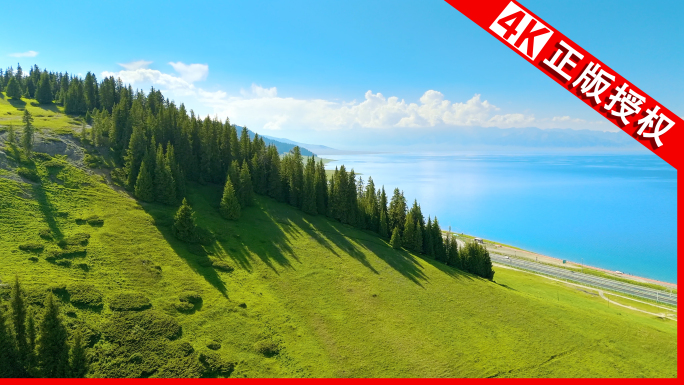 新疆赛里木湖美丽新疆北疆风景赛里木湖风景
