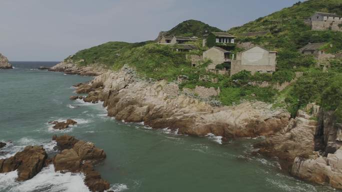 海岛 海景房 后头湾村 渔村