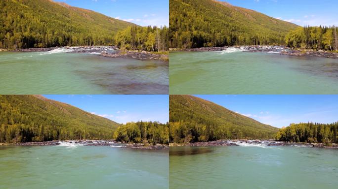 溪流河谷小溪流水