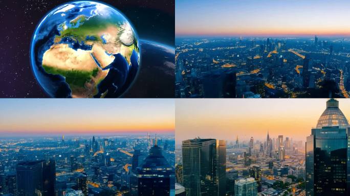 地球俯冲到城市