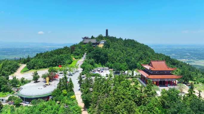 安徽风景安徽景区庐江县冶父山国家森林公园