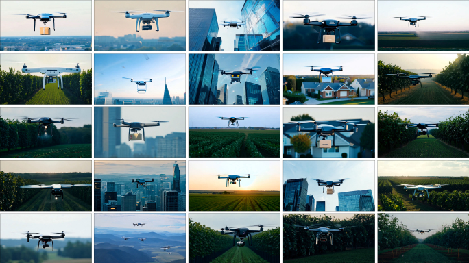 低空经济无人机物流无人机助农智慧物流