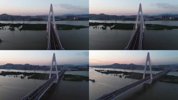 航拍，香炉州大桥主体