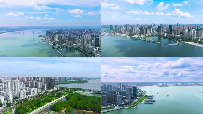 最新湛江城市地标航拍