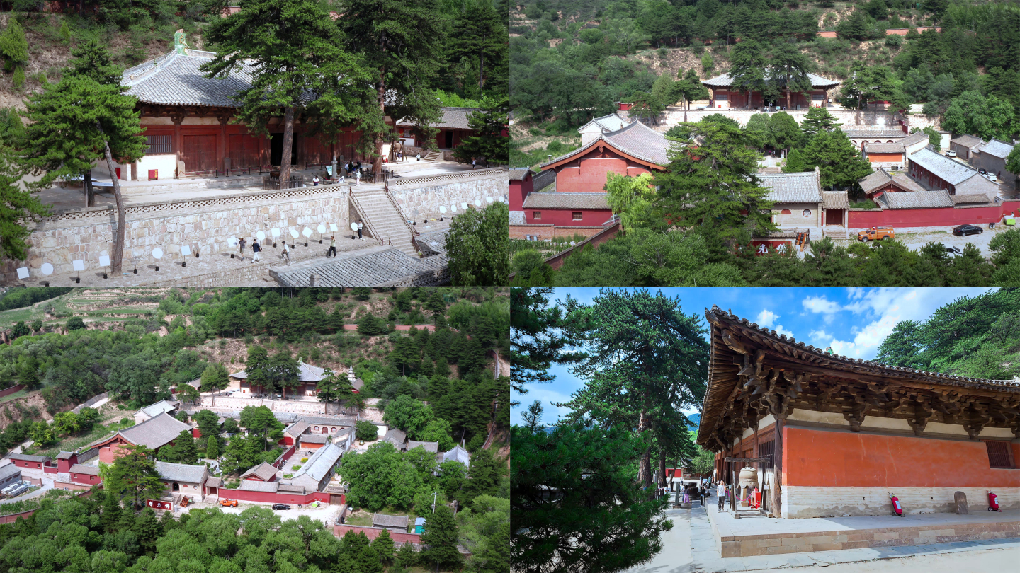 【4K】山西五台山佛光寺